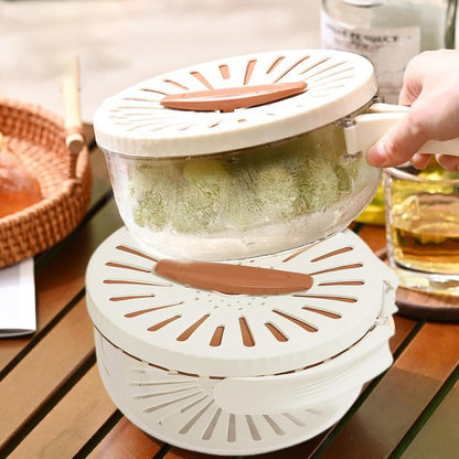 2 in 1 Drainer, Multifunctional Fruits and Vegetables Basket and Bowl