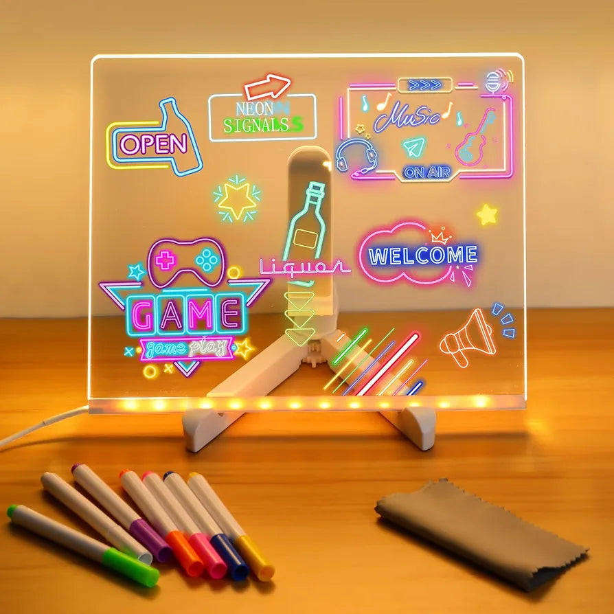 Acrylic LED Writing Board Projector for Kids