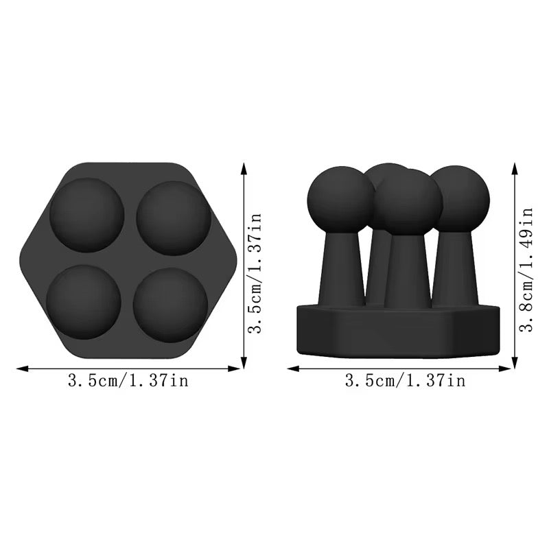 Multipupose WaterProof Self-Adhesive Silicone Wall Hooks (For home, kitchen, office, and bathroom)