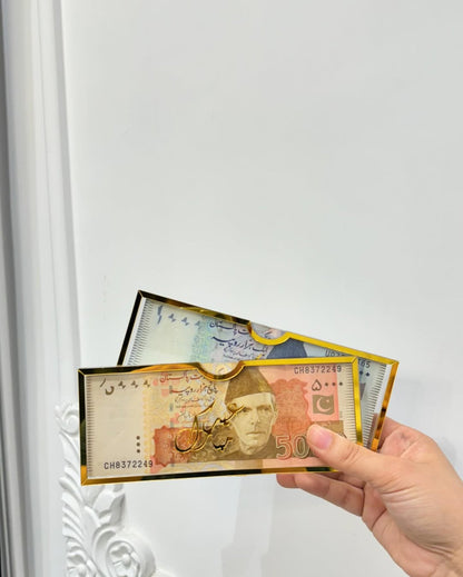 Premium Acrylic Eidi Envelops for Eid Gift