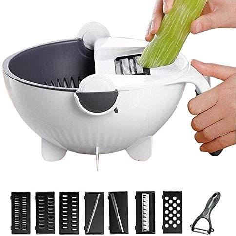 7 in 1 Multifunctional Vegetable Cutter with Drainer